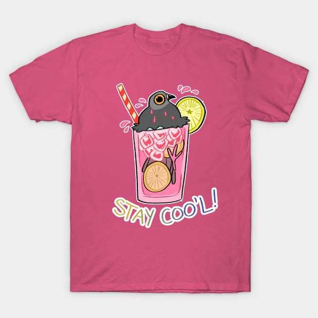 Pink Pigeonade T-Shirt by ProfessorBees